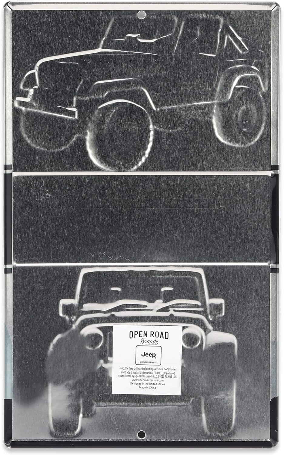 Jeep since 1941 Metal Sign - Classic Jeep Sign for Garage, Shop or Man Cave