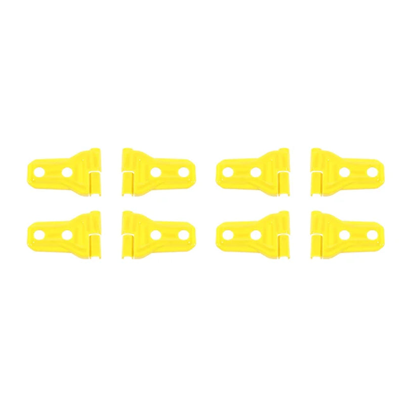 SHINEKA Exterior Accessories for Jeep Gladiator JT Car Door Hinge Protector Trim Cover Stickers Kit for Jeep Wrangler JL 2018+