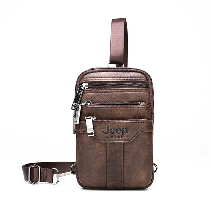 Multi-Function Small Sling Chest Bag Legs Waist Bag for Man New Fashion Casual Crossbody Men Messenger Bags