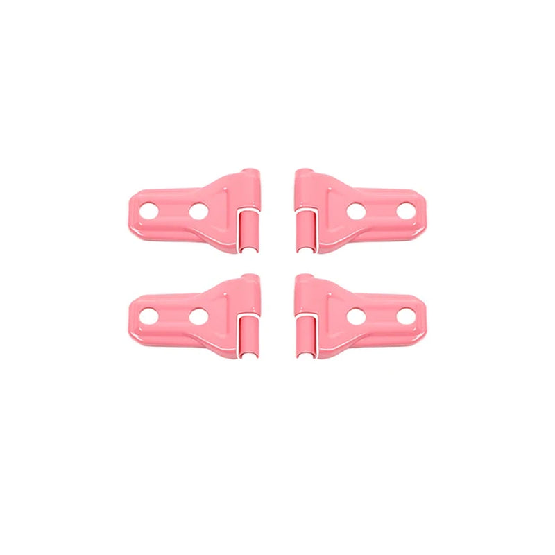 SHINEKA Exterior Accessories for Jeep Gladiator JT Car Door Hinge Protector Trim Cover Stickers Kit for Jeep Wrangler JL 2018+