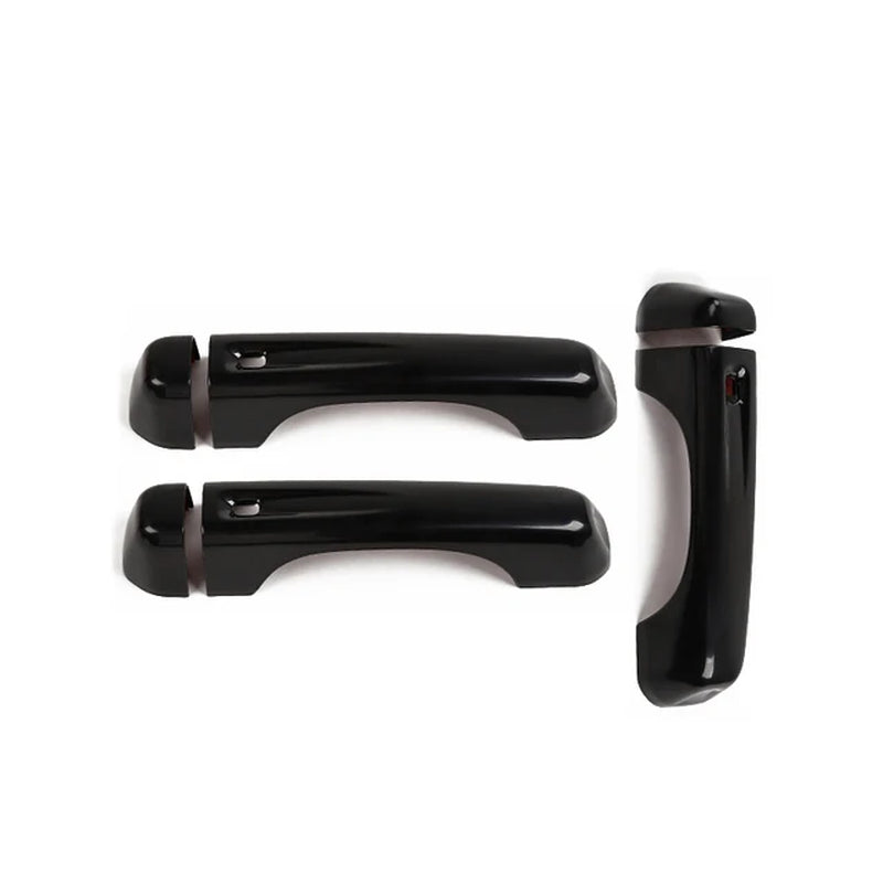 SHINEKA for Jeep Wrangler JL 2018+ ABS Exterior Side Door Handle Tailgate Handle Decoration Cover Stickers for Jeep Wrangler JL