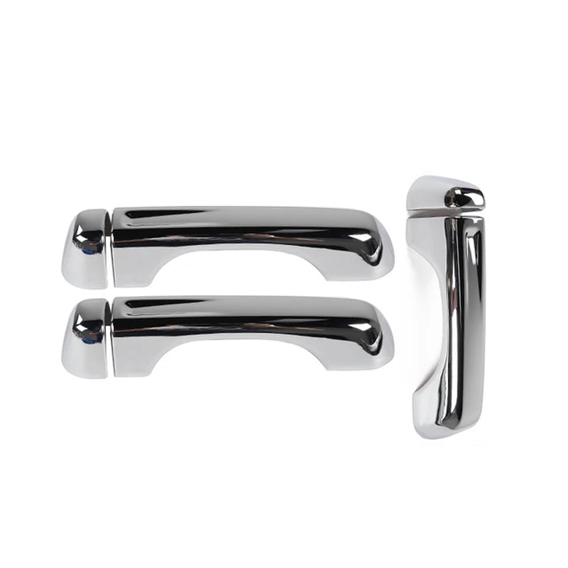 SHINEKA for Jeep Wrangler JL 2018+ ABS Exterior Side Door Handle Tailgate Handle Decoration Cover Stickers for Jeep Wrangler JL