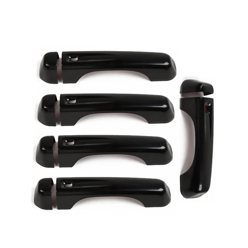 SHINEKA for Jeep Wrangler JL 2018+ ABS Exterior Side Door Handle Tailgate Handle Decoration Cover Stickers for Jeep Wrangler JL