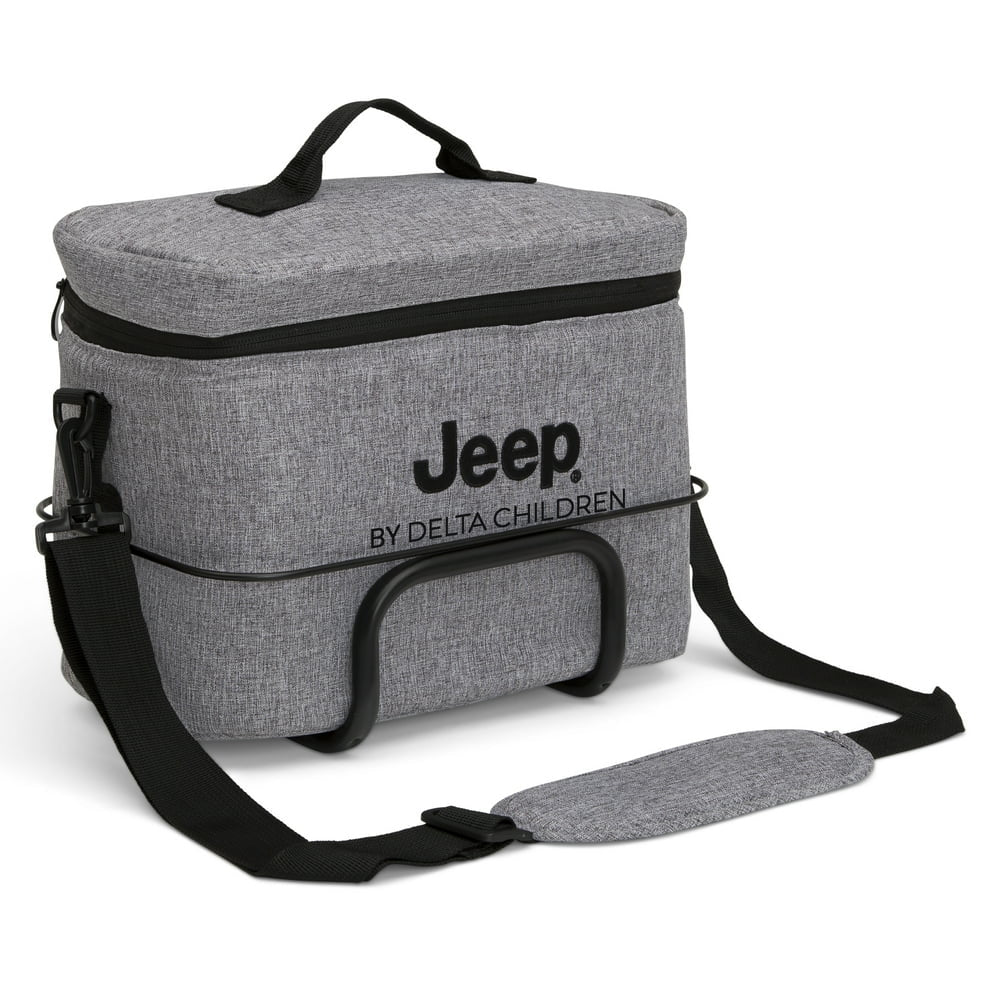 Wrangler Cooler Bag and Frame by (Works with Wrangler Stroller Wagon #60001) - Holds 16 Cans or 15 Pounds, Grey