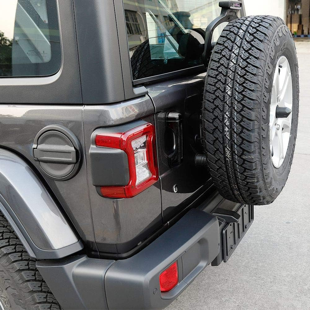 JL JT Door Handle Inserts Cover Kit & Tailgate Handle Cover for 2018-2021 Jeep Wrangler JL JLU, for Jeep Gladiator JT 2020-2021, Exterior Accessories, Black